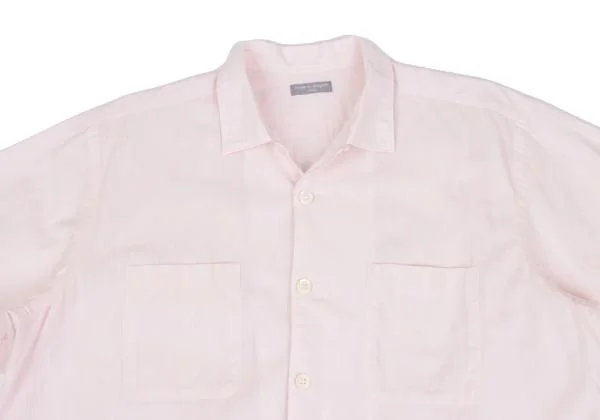 COMME des GARCONS HOMME Cotton Short Sleeve Open Collar Shirt K-159181_002