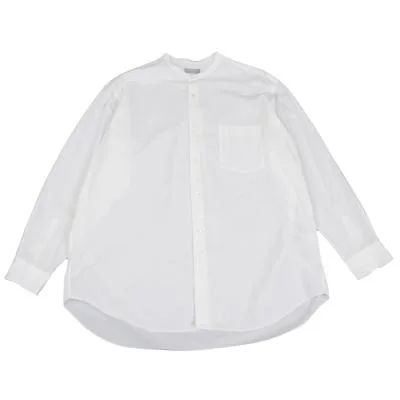 COMME des GARCONS HOMME Cotton Band Collar Shirt