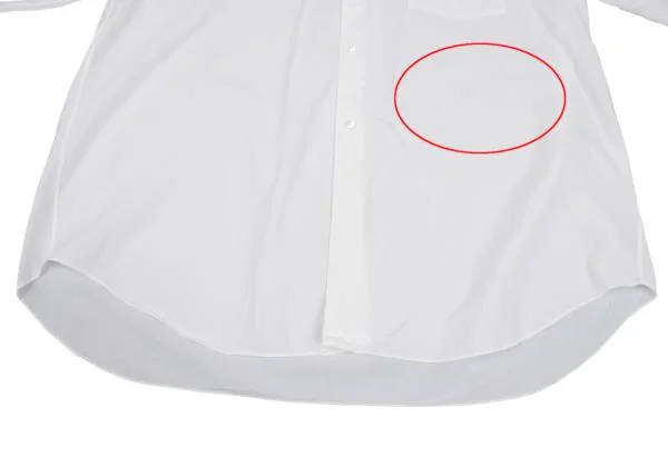 COMME des GARCONS HOMME Cotton Band Collar Shirt K-159187_010