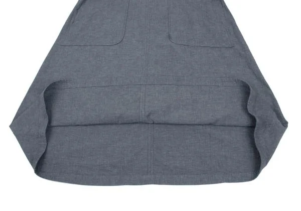 Pilgrim BEAMS V-neck Chambray Short Sleeve Dress K-159208_008