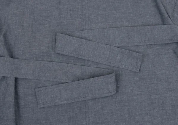 Pilgrim BEAMS V-neck Chambray Short Sleeve Dress K-159208_010