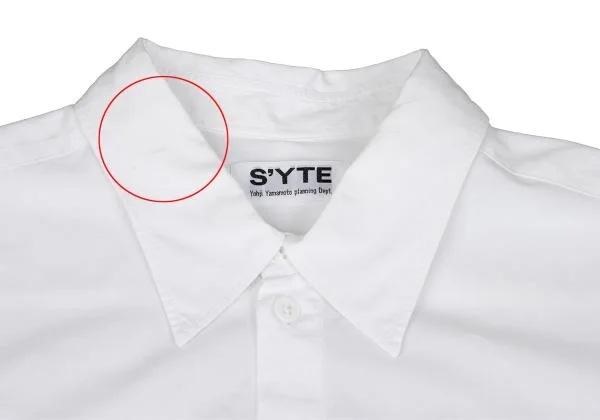 サイトS'YTE コットンロング長袖シャツ 白3 K-159210_003