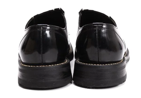 COMME des GARCONS HOMME Leather Slip-on Shoes K-159224_004