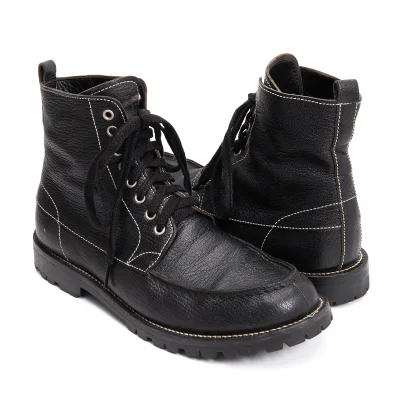 COMME des GARCONS HOMME Moccasin Leather Boots