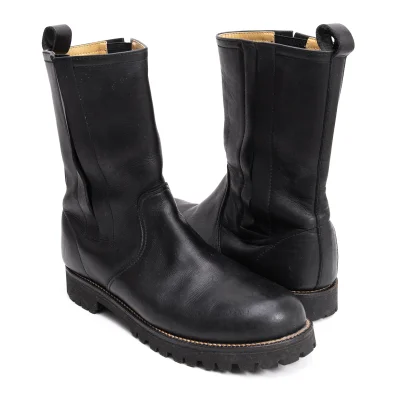 COMME des GARCONS HOMME Slit Gore Leather Boots