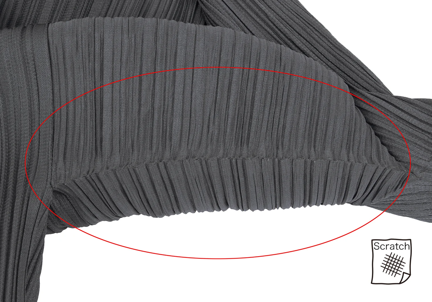 プリーツプリーズPLEATS PLEASE ボタンレスロングカーディガン