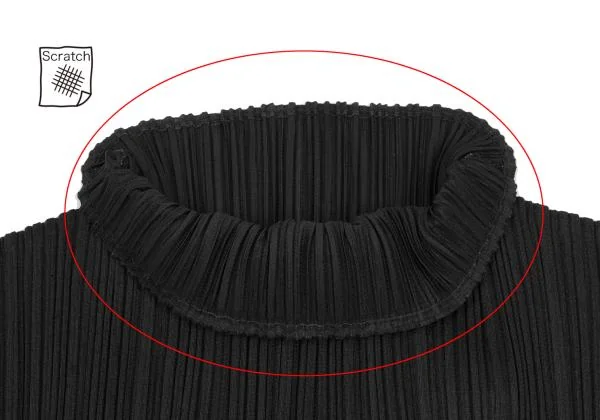 PLEATS PLEASE Hight-neck Sleeveless Top K-159231_008