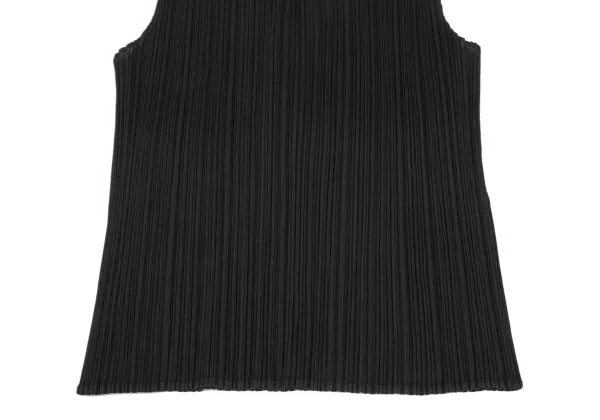 PLEATS PLEASE Hight-neck Sleeveless Top K-159231_010