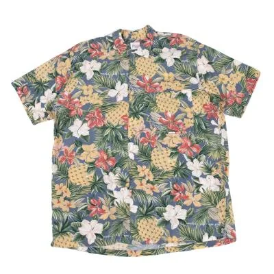 Papas Tropical Printed Rayon Aloha Shirt