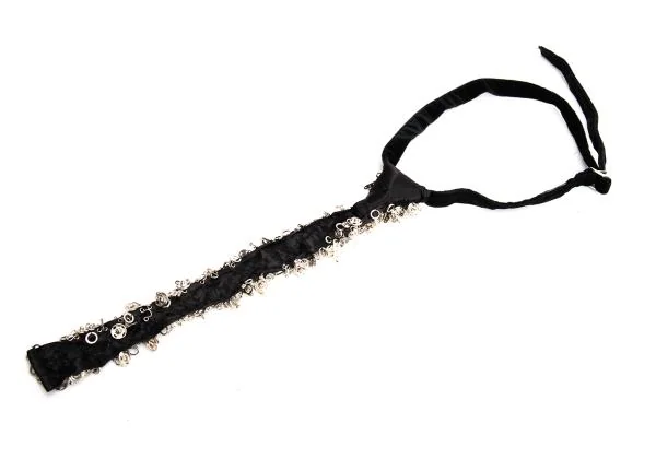 tricot COMME des GARCONS Bijou Button Decoration Tie K-159255_005