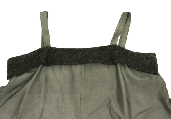 Y's Dyed Felt Switching Silk Cami Dress K-159283_006
