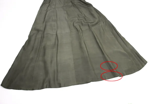 Y's Dyed Felt Switching Silk Cami Dress K-159283_009