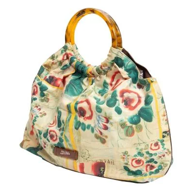 Jean Paul GAULTIER Ring Handle Graphic Bag