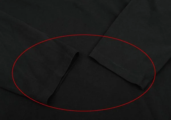 REGULATION Yohji Yamamoto MEN Cotton Square Henley Neck T Shirt K-159287_009