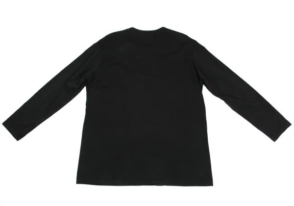 REGULATION Yohji Yamamoto MEN Cotton Square Henley Neck T Shirt K-159287_015