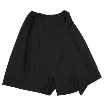 Ground Y Wool Blend Wrap Flare Pants