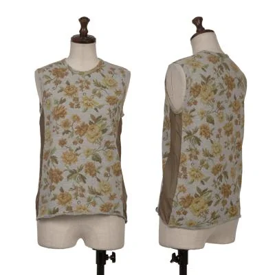 tricot COMME des GARCONS Pixel Flower Printed Tank Top