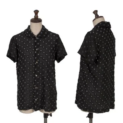 tricot COMME des GARCONS tricot Special Pile Embroidery Knit Shirt