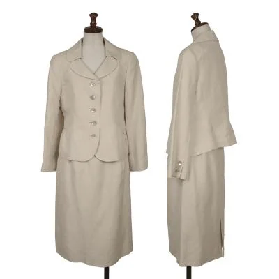 YUKI TORII Linen Silk Jacket & Skirt