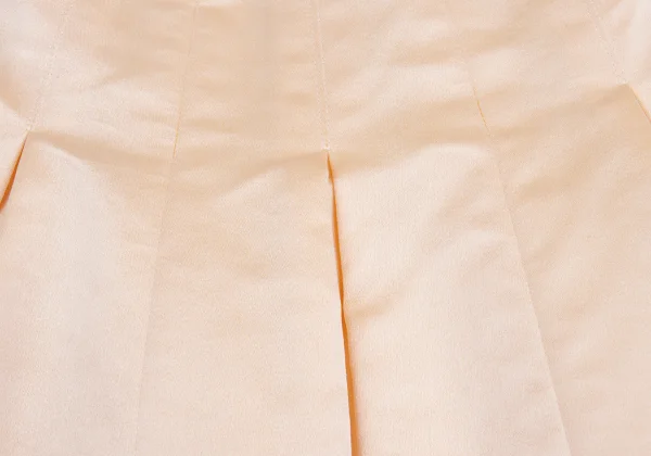 CHANEL Silk Poly Pleats Switching Skirt K-159359_005
