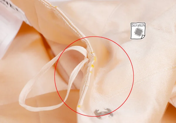 CHANEL Silk Poly Pleats Switching Skirt K-159359_007