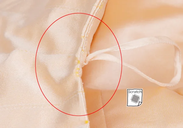 CHANEL Silk Poly Pleats Switching Skirt K-159359_008