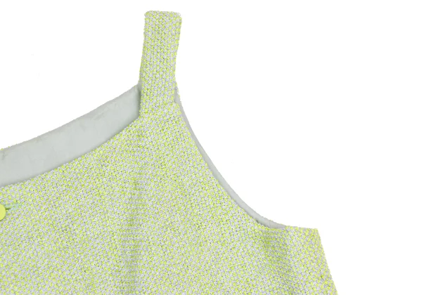 CHANEL Tweed Coco Mark Button Bustier K-159365_005