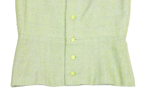 CHANEL Tweed Coco Mark Button Bustier K-159365_006