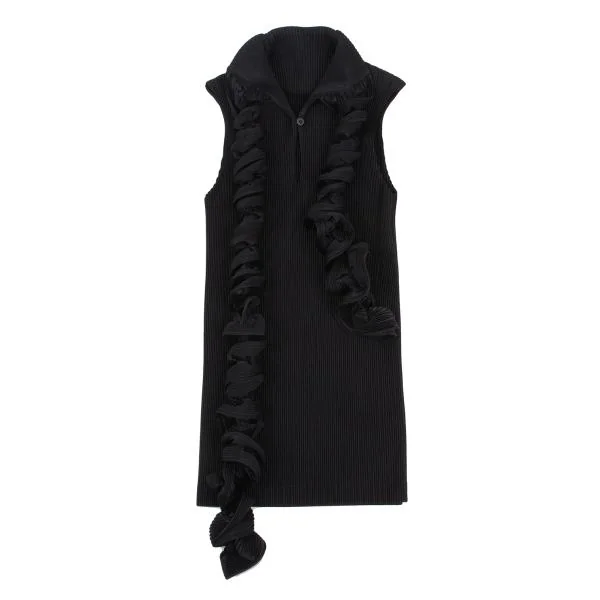 ISSEY MIYAKE FETE Pleated Twisted Design Sleeveless Top K-159371_002