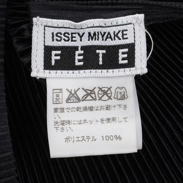 ISSEY MIYAKE FETE Pleated Twisted Design Sleeveless Top K-159371_013