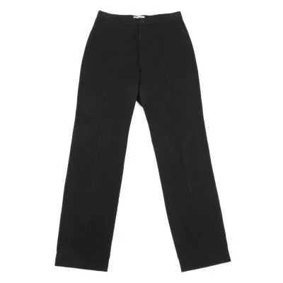 ISSEY MIYAKE Cotton Stretch Center Switching Pants
