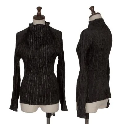 ISSEY MIYAKE Front Stitch Design Pleats T-shirt