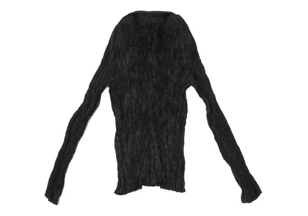 ISSEY MIYAKE Front Stitch Design Pleats Shirt K-159377_011