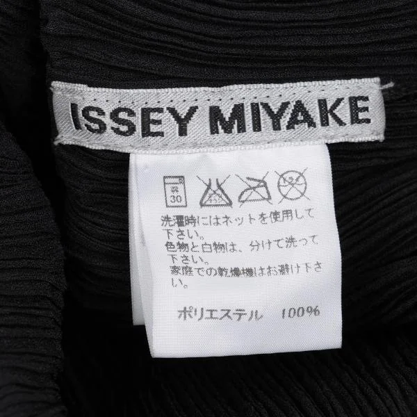 ISSEY MIYAKE Pleated High Neck T-shirt K-159378_015
