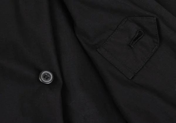 イッセイミヤケ メンISSEY MIYAKEMEN コットンイカコート 黒M K-159381_013