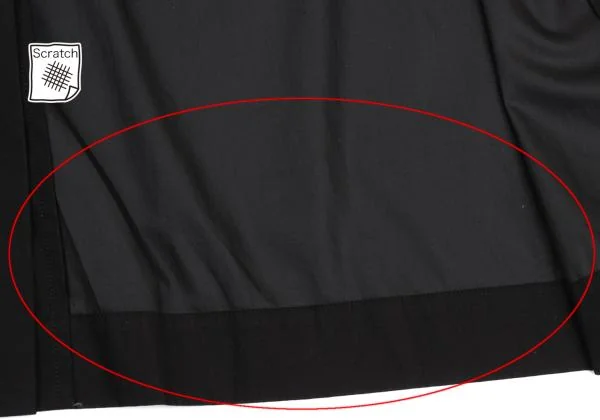 イッセイミヤケ メンISSEY MIYAKEMEN コットンイカコート 黒M K-159381_015