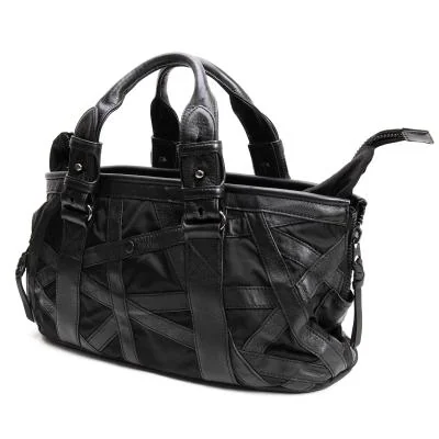 ISSEY MIYAKE Taping Leather Hand Bag