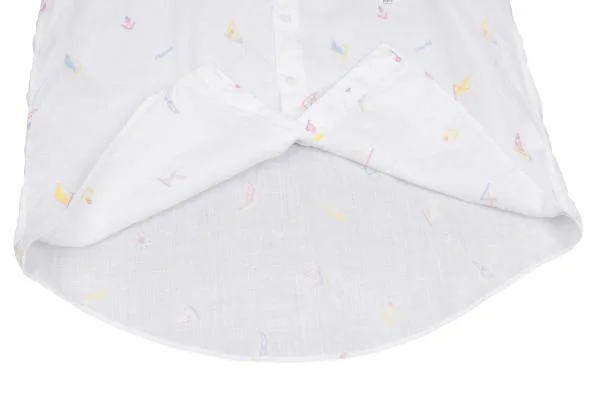 Papas Marine Embroidery Linen Shirt K-159387_010
