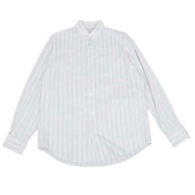 Papas Cotton Striped Long Sleeve Shirt