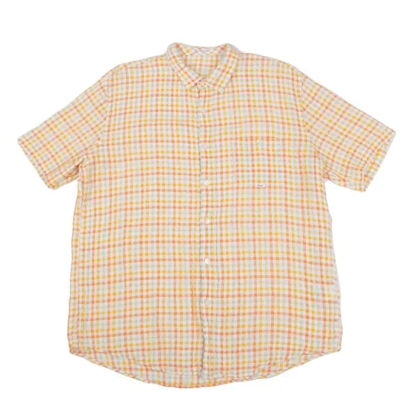 Papas Colorful Check Short Sleeve Shirt Multi-Color 50L K-159399_001