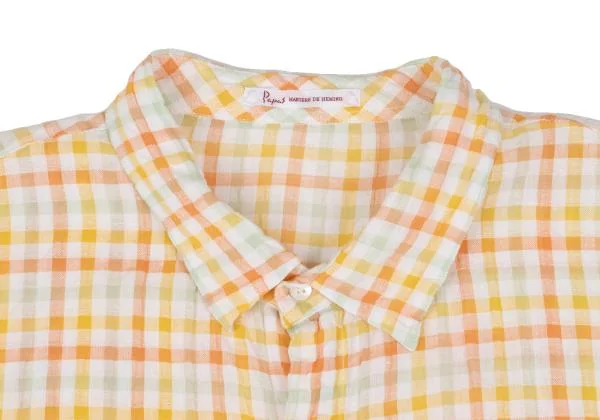 Papas Colorful Check Short Sleeve Shirt K-159399_003