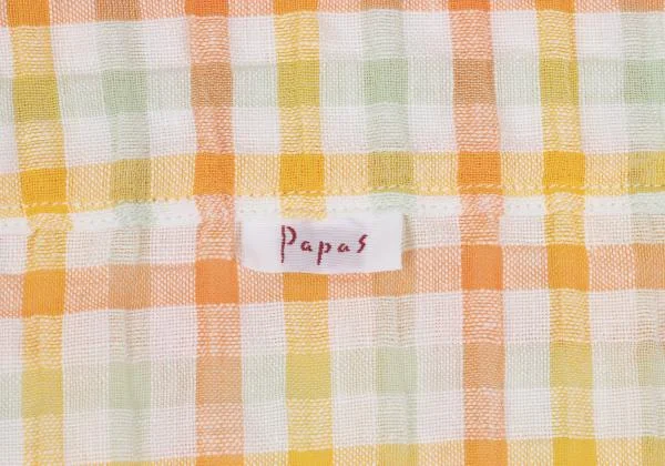 Papas Colorful Check Short Sleeve Shirt K-159399_006