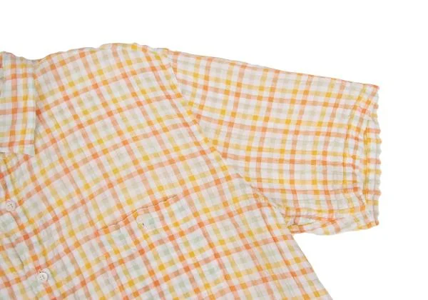 Papas Colorful Check Short Sleeve Shirt K-159399_007