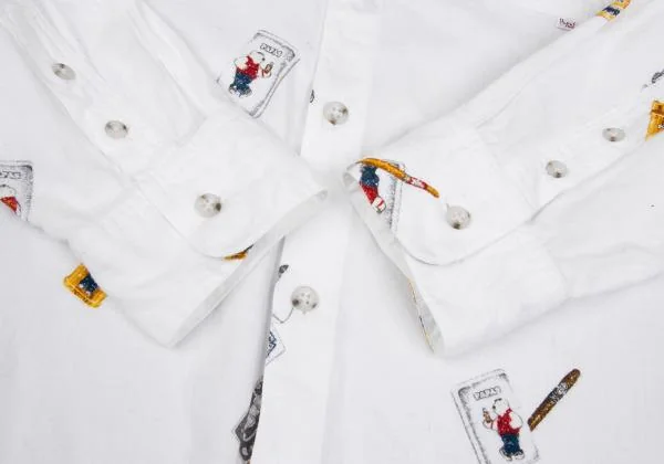 Papas Cigarettes Printed Cotton Shirt K-159402_009