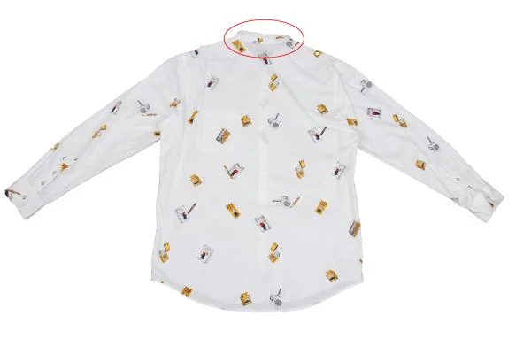 Papas Cigarettes Printed Cotton Shirt K-159402_013