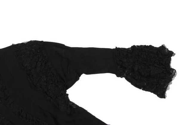 JUNYA WATANABE COMME des GARCONS Lace Twist Switching Top K-159408_006