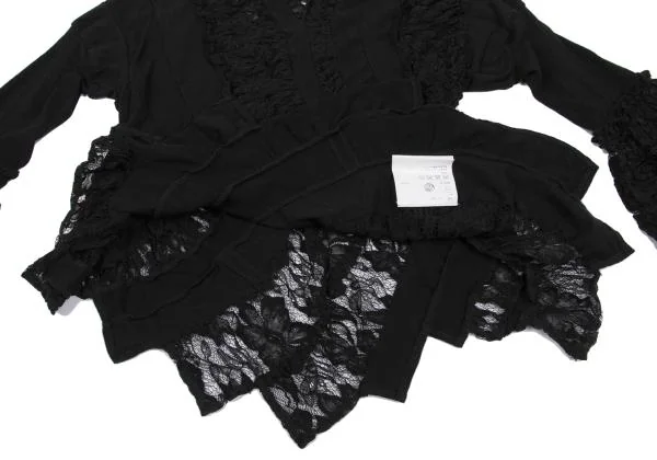 JUNYA WATANABE COMME des GARCONS Lace Twist Switching Top K-159408_009