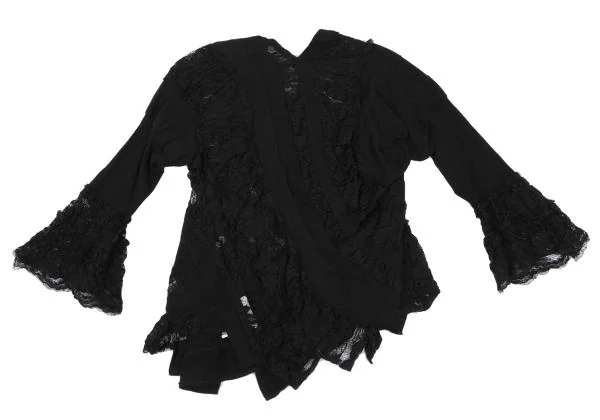 JUNYA WATANABE COMME des GARCONS Lace Twist Switching Top K-159408_010