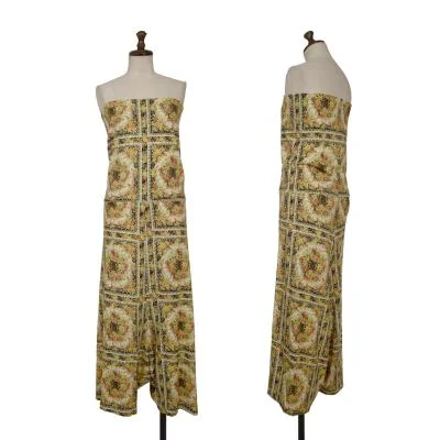 JUNYA WATANABE COMME des GARCONS Scarf Print Dropped Crotch Pants