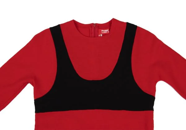 COMME des GARCONS×Peggy offitt Wool Fulling Bikini Switching Top K-159424_003